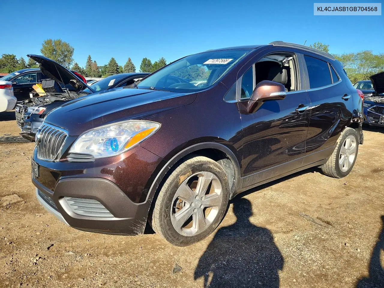 BUICK ENCORE 2016, VIN KL4CJASB1GB704568
