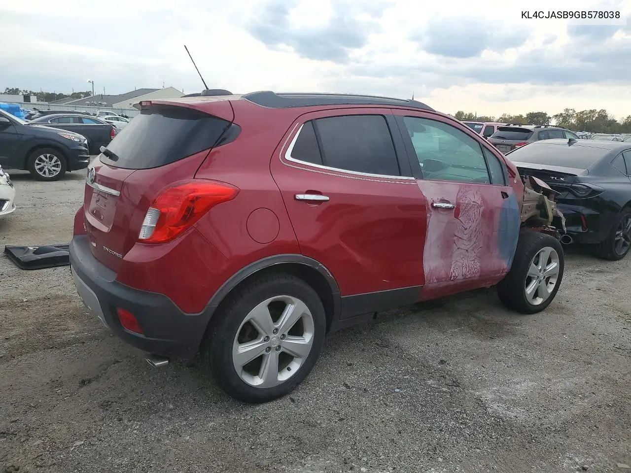 BUICK ENCORE 2016, VIN KL4CJASB9GB578038