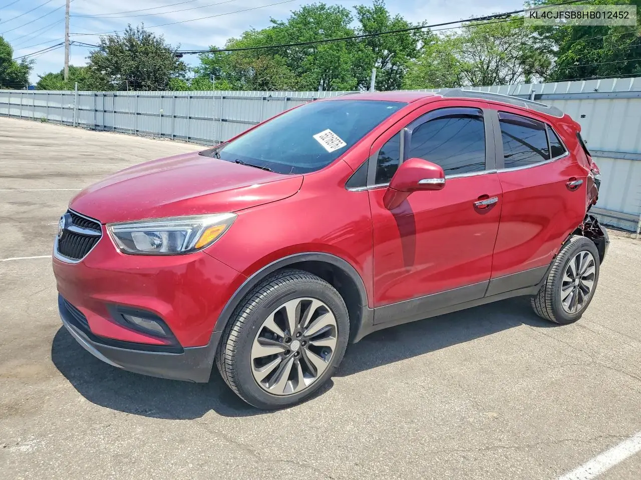 BUICK ENCORE 2017, VIN KL4CJFSB8HB012452