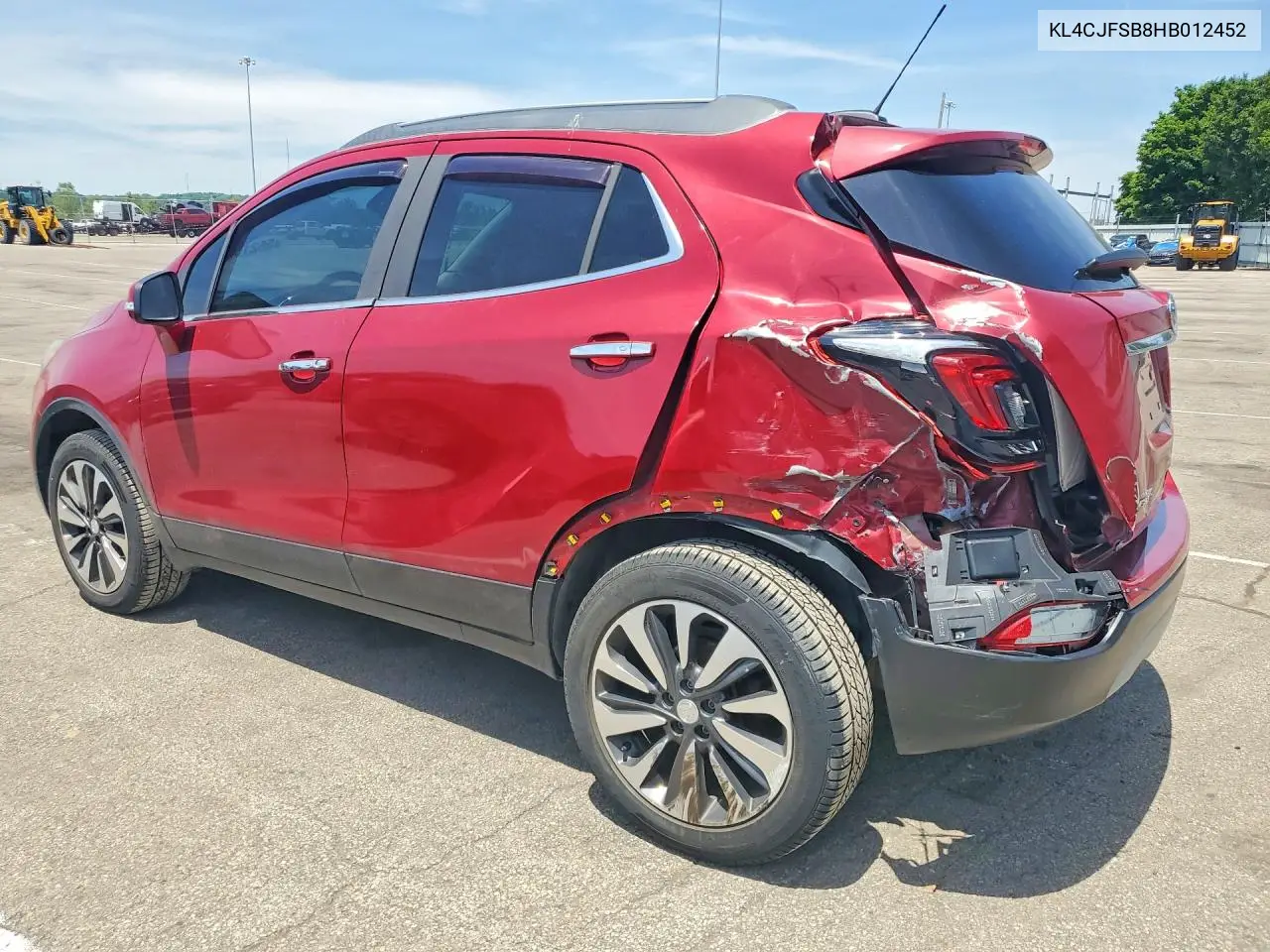 2017 BUICK ENCORE VIN KL4CJFSB8HB012452 — фото 2