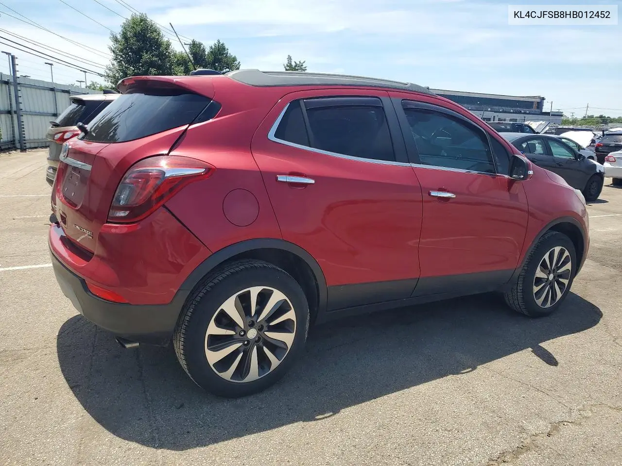 2017 BUICK ENCORE VIN KL4CJFSB8HB012452 — фото 3