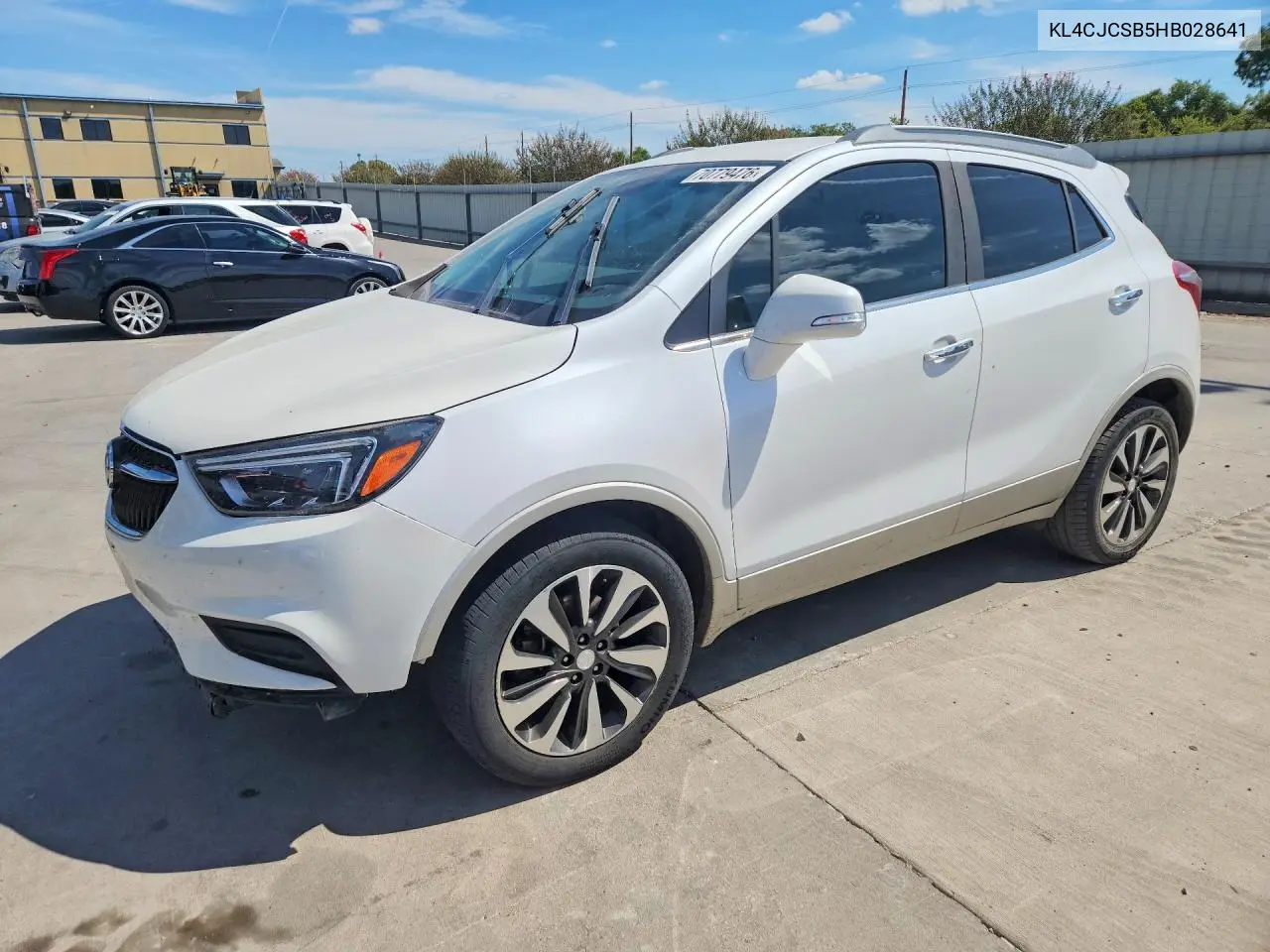 BUICK ENCORE 2017, VIN KL4CJCSB5HB028641