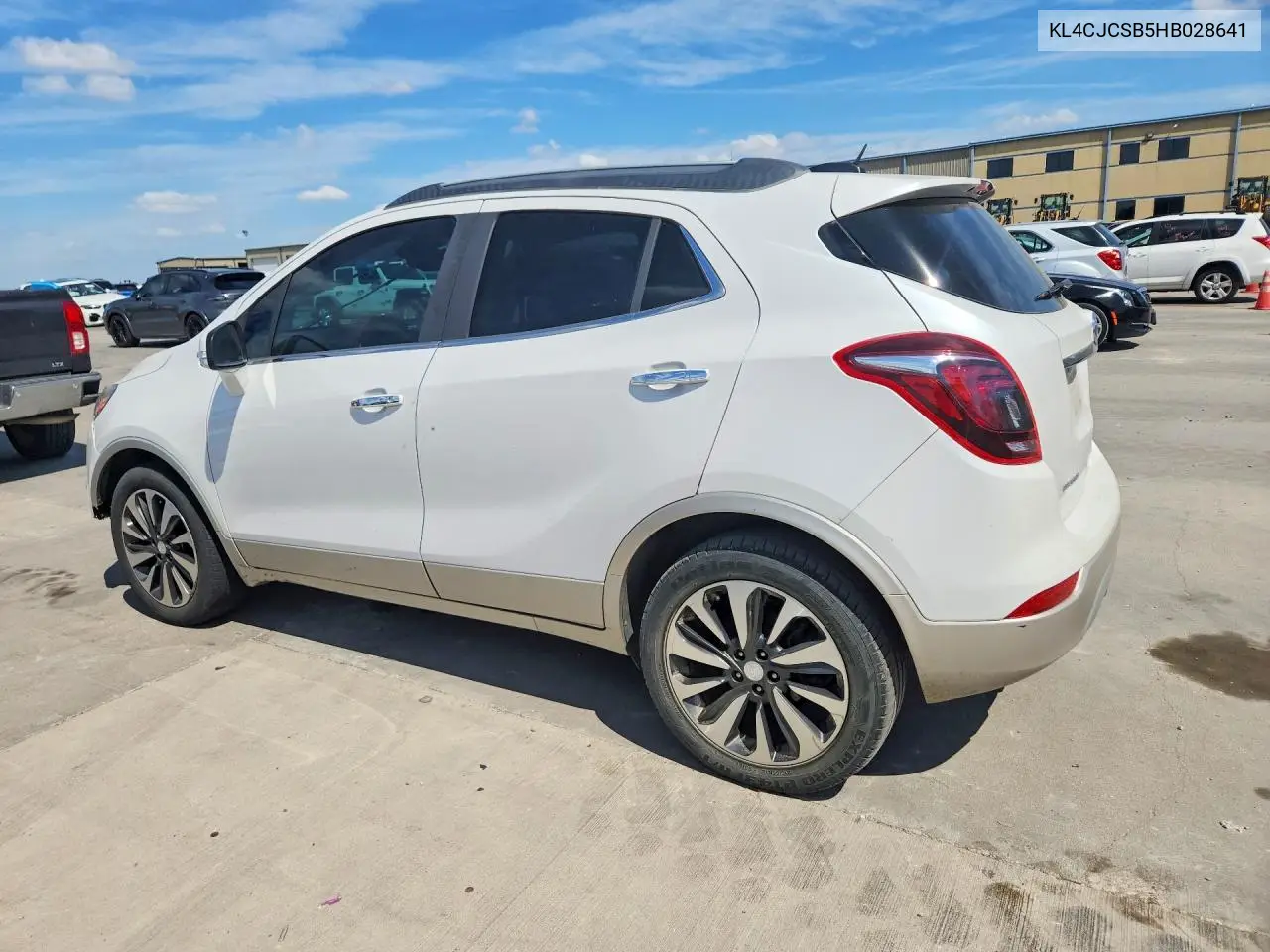 2017 BUICK ENCORE VIN KL4CJCSB5HB028641 — фото 2
