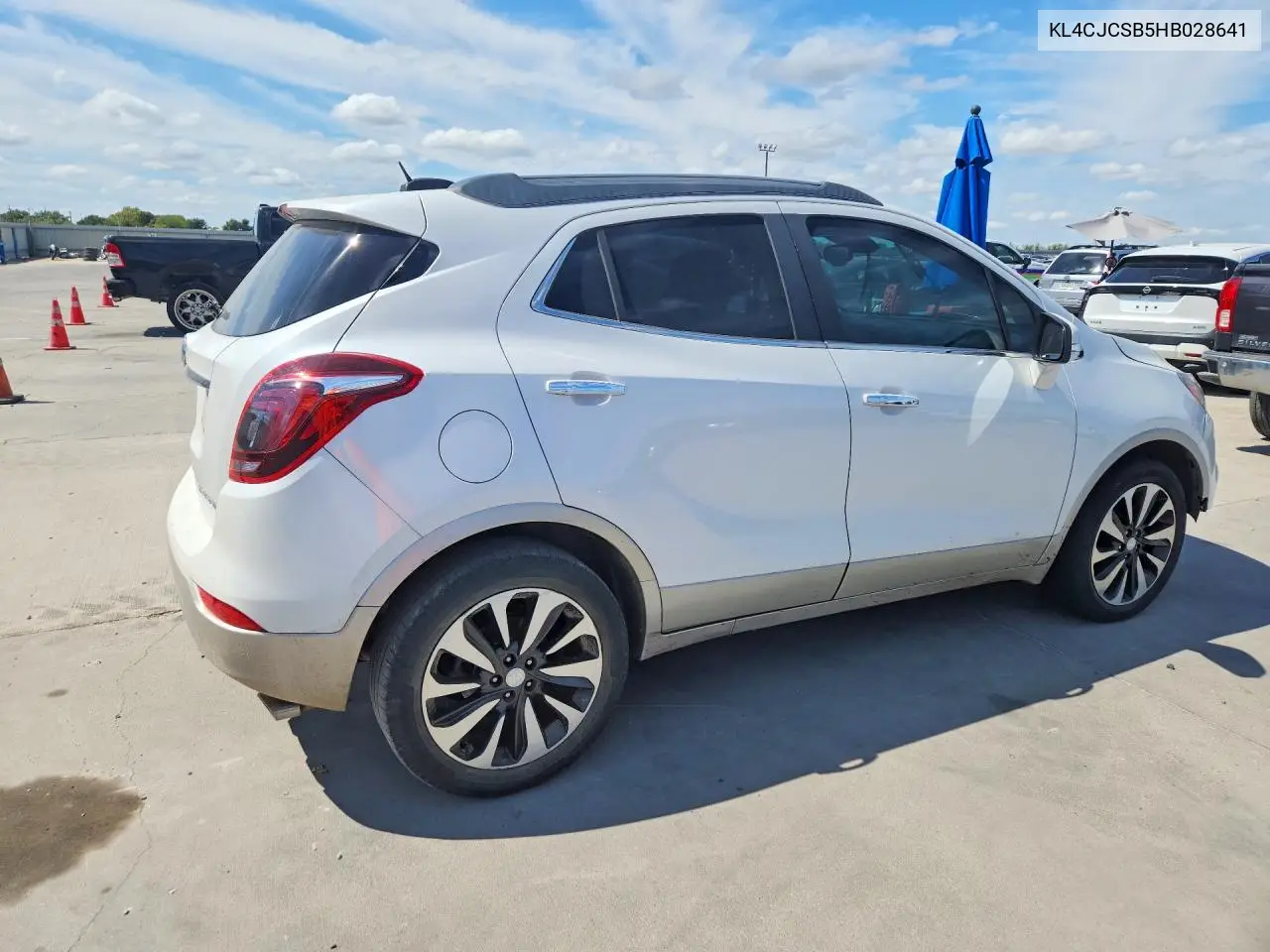 2017 BUICK ENCORE VIN KL4CJCSB5HB028641 — фото 3