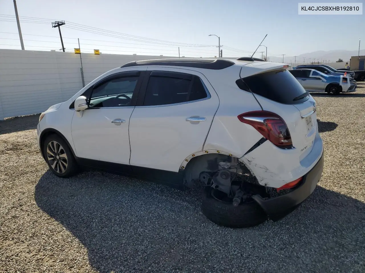 2017 BUICK ENCORE VIN KL4CJCSBXHB192810 — фото 2