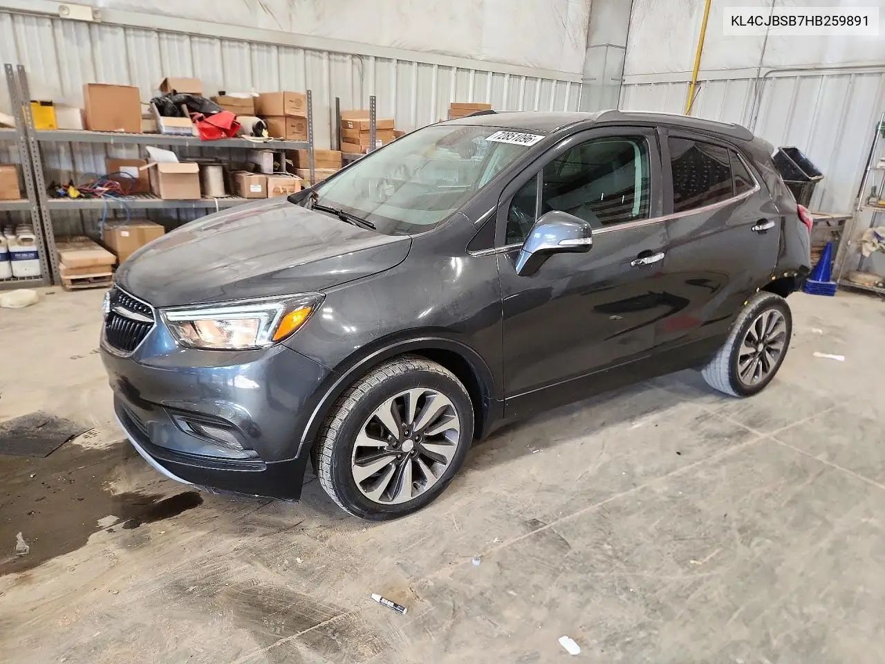 BUICK ENCORE 2017, VIN KL4CJBSB7HB259891
