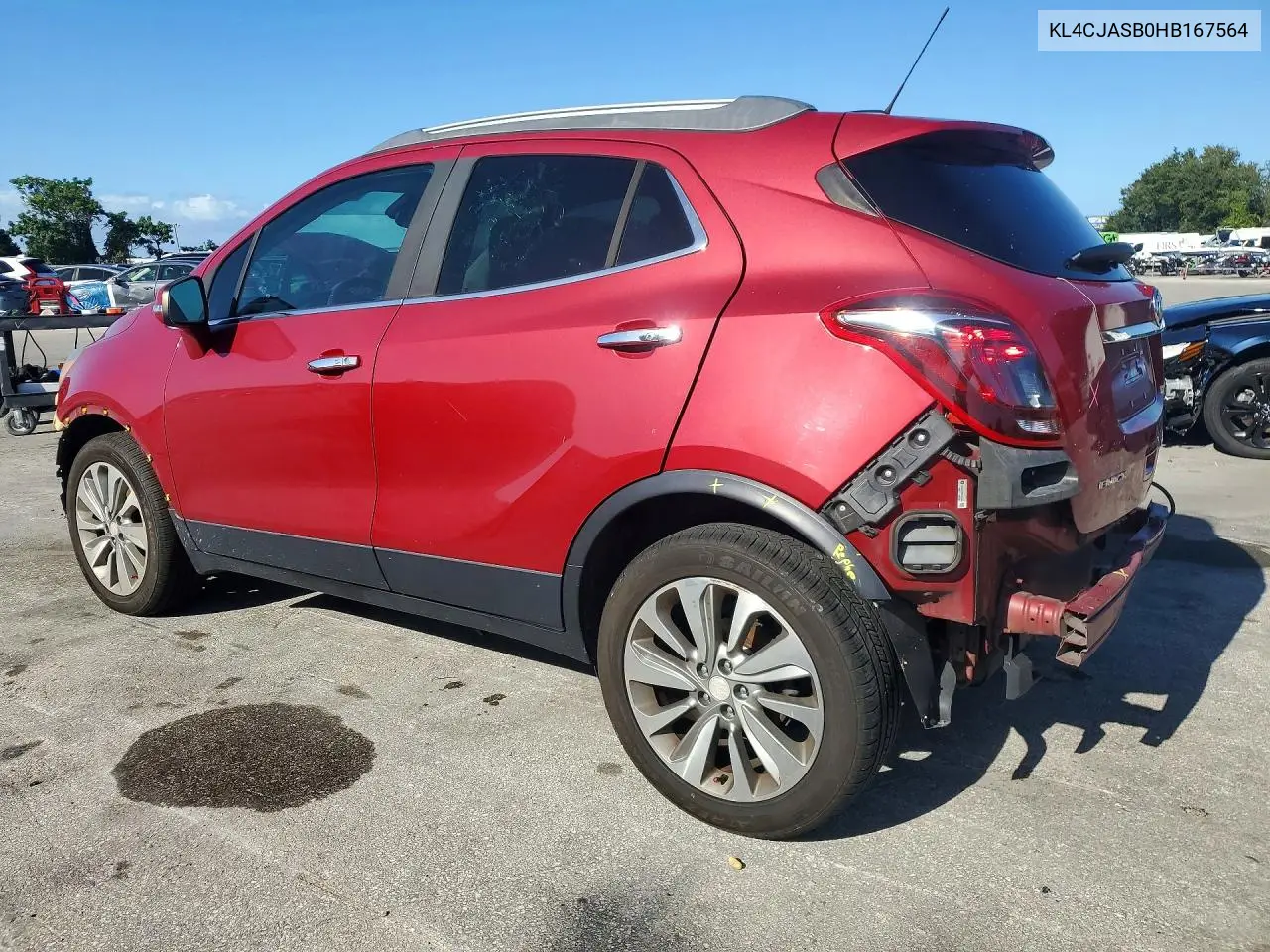 BUICK ENCORE 2017, VIN KL4CJASB0HB167564