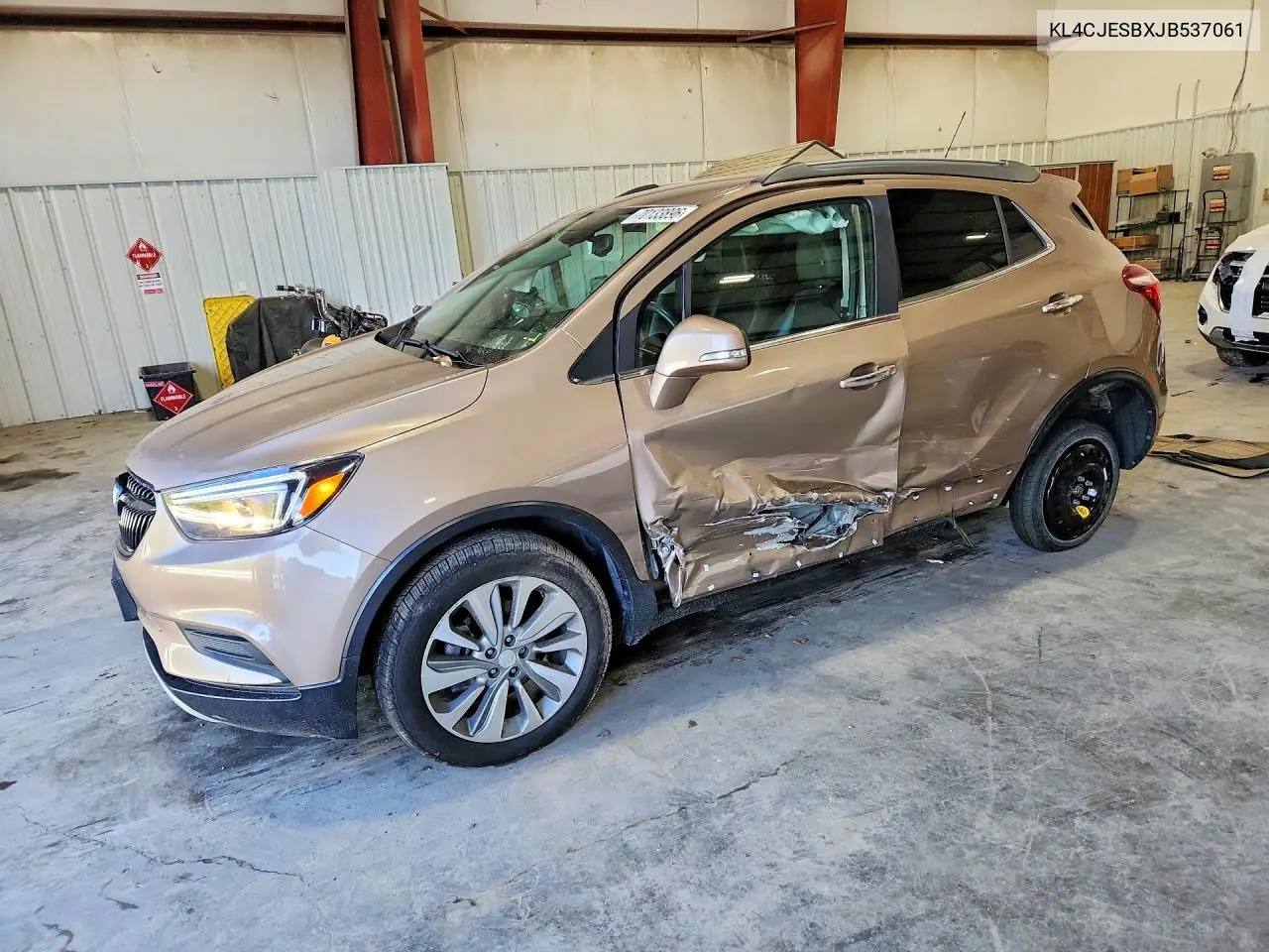 BUICK ENCORE 2018, VIN KL4CJESBXJB537061
