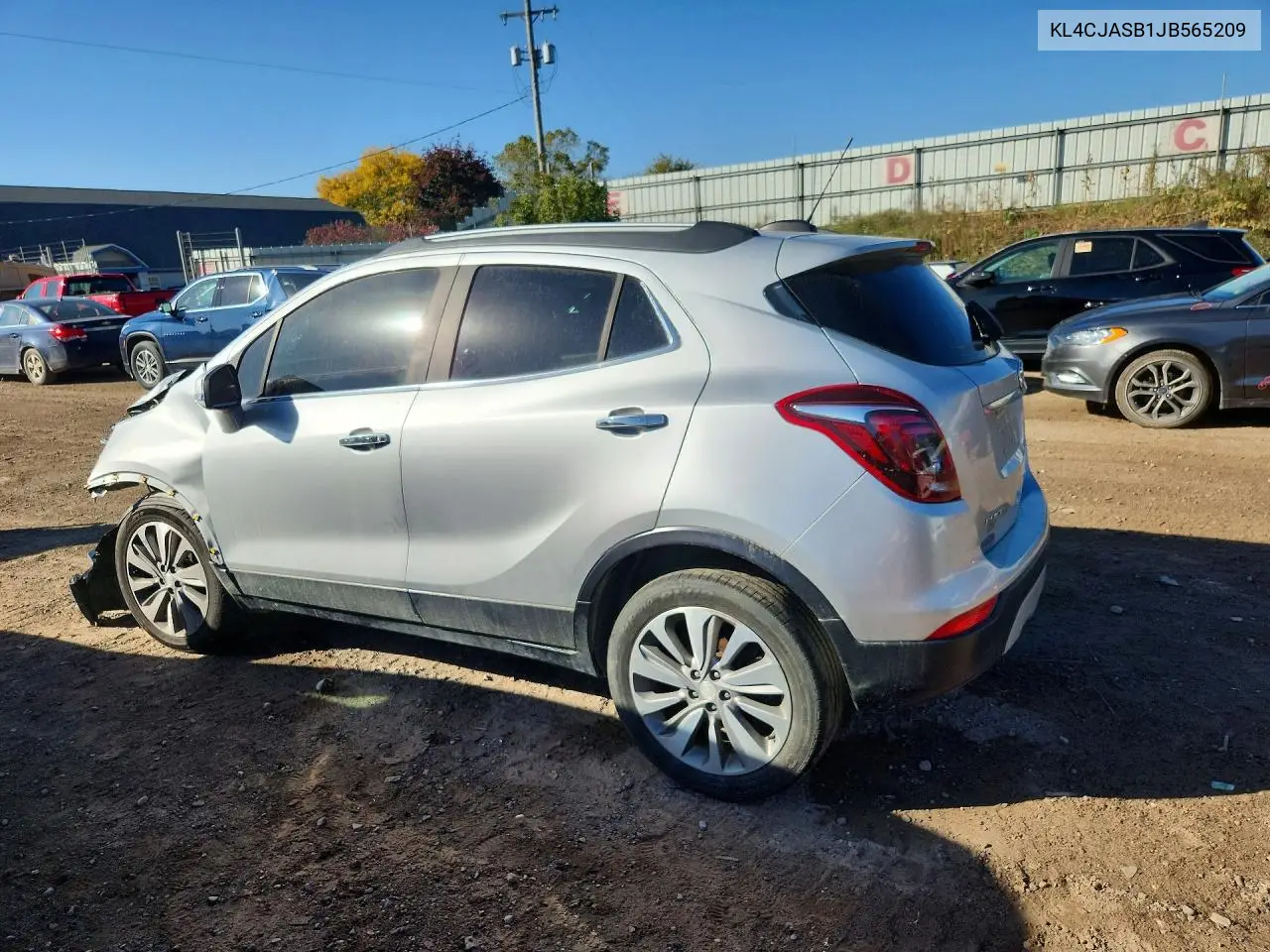 2018 BUICK ENCORE VIN KL4CJASB1JB565209 — фото 2