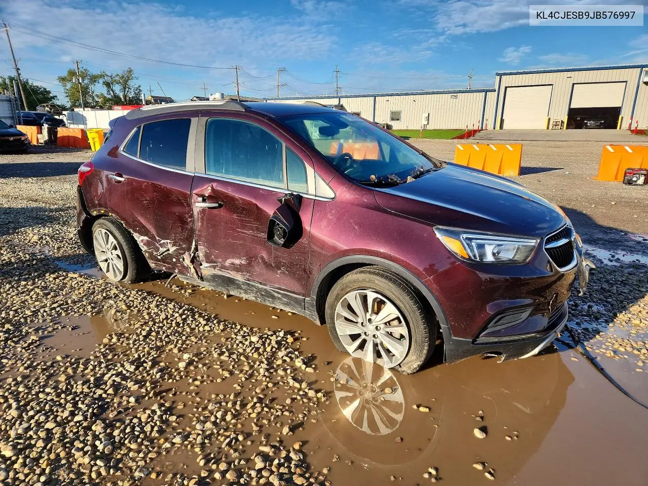 2018 BUICK ENCORE VIN KL4CJESB9JB576997 — фото 4