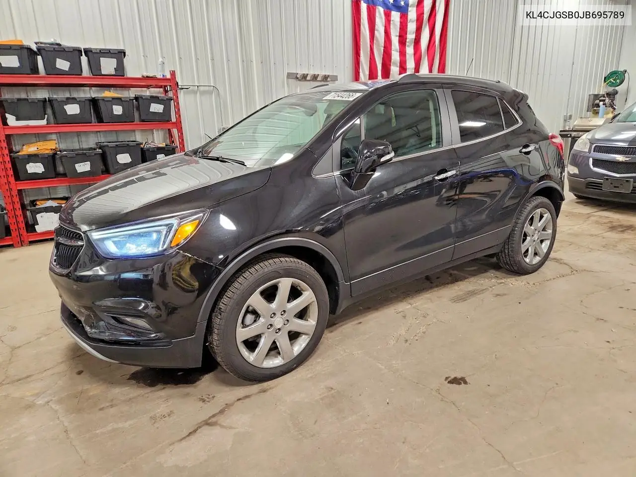 BUICK ENCORE 2018, VIN KL4CJGSB0JB695789