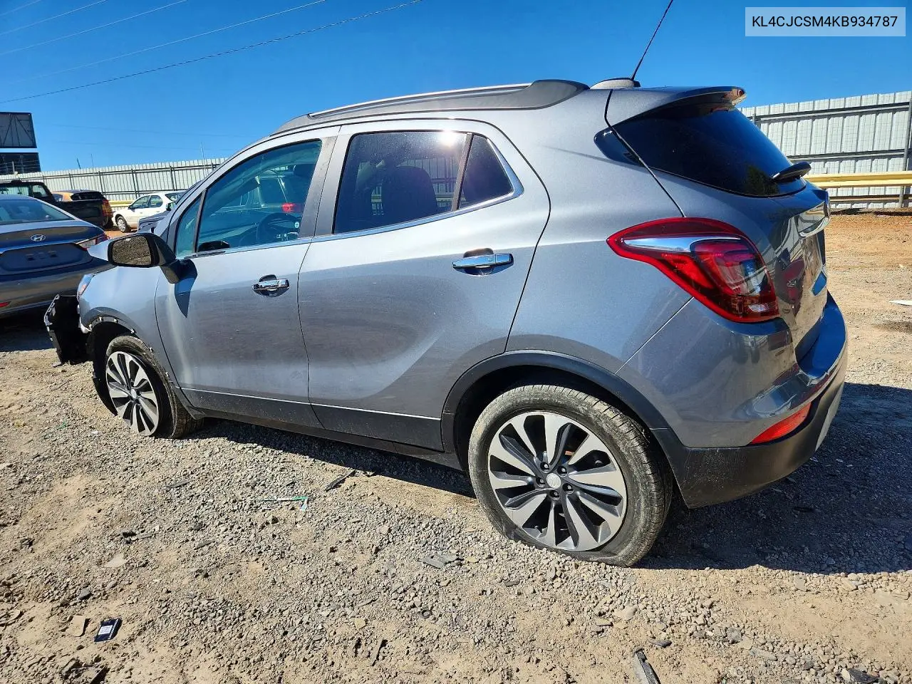2019 BUICK ENCORE VIN KL4CJCSM4KB934787 — фото 2