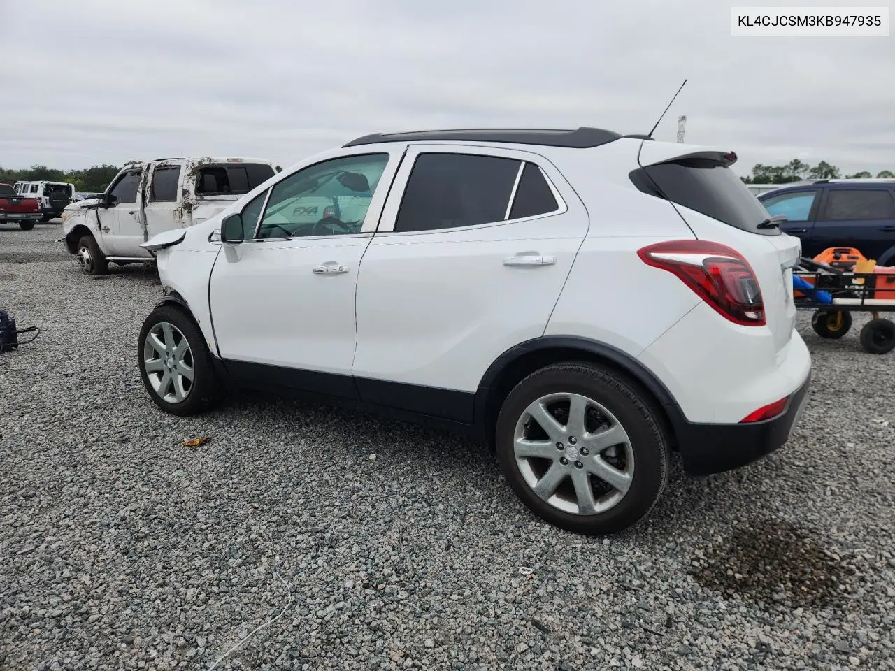 2019 BUICK ENCORE VIN KL4CJCSM3KB947935 — фото 2