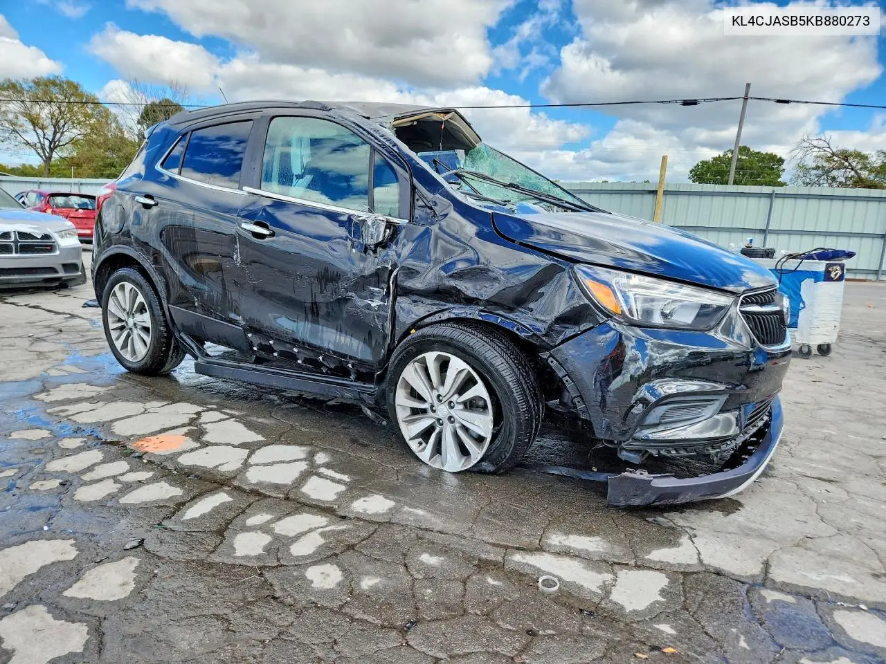 2019 BUICK ENCORE VIN KL4CJASB5KB880273 — фото 4