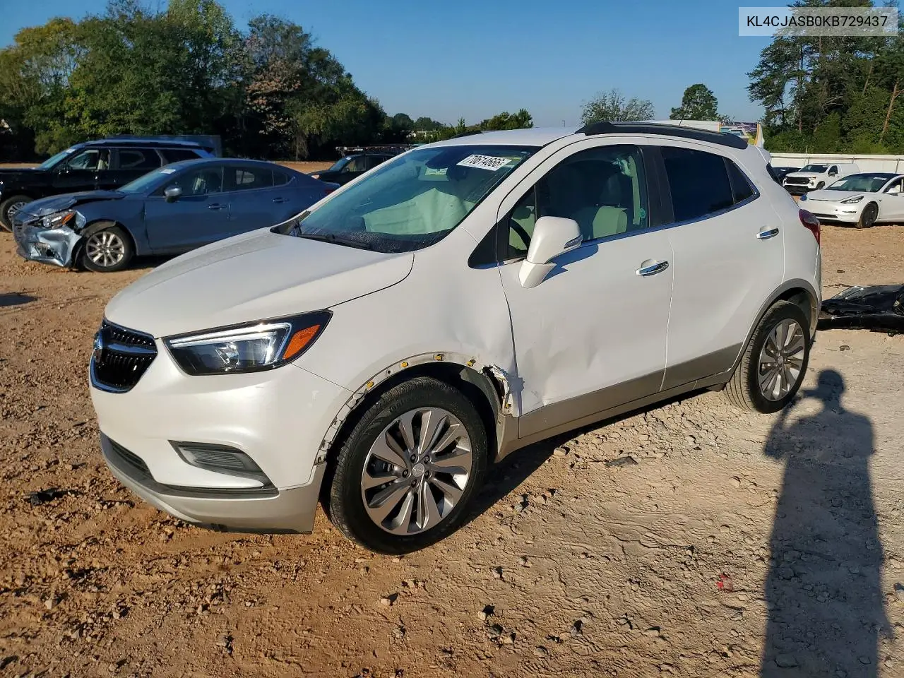 BUICK ENCORE 2019, VIN KL4CJASB0KB729437