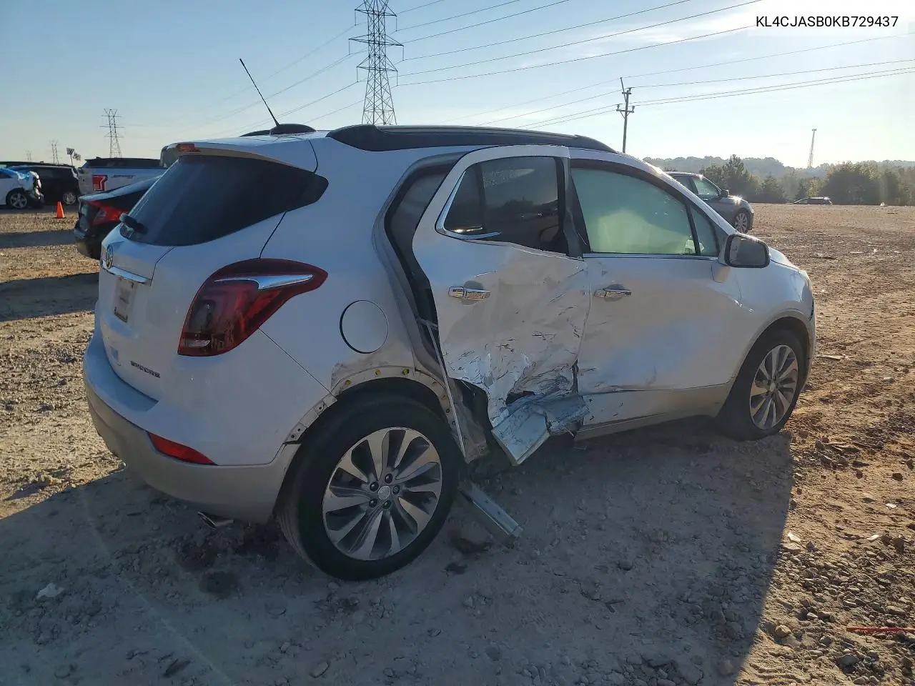 2019 BUICK ENCORE VIN KL4CJASB0KB729437 — фото 3