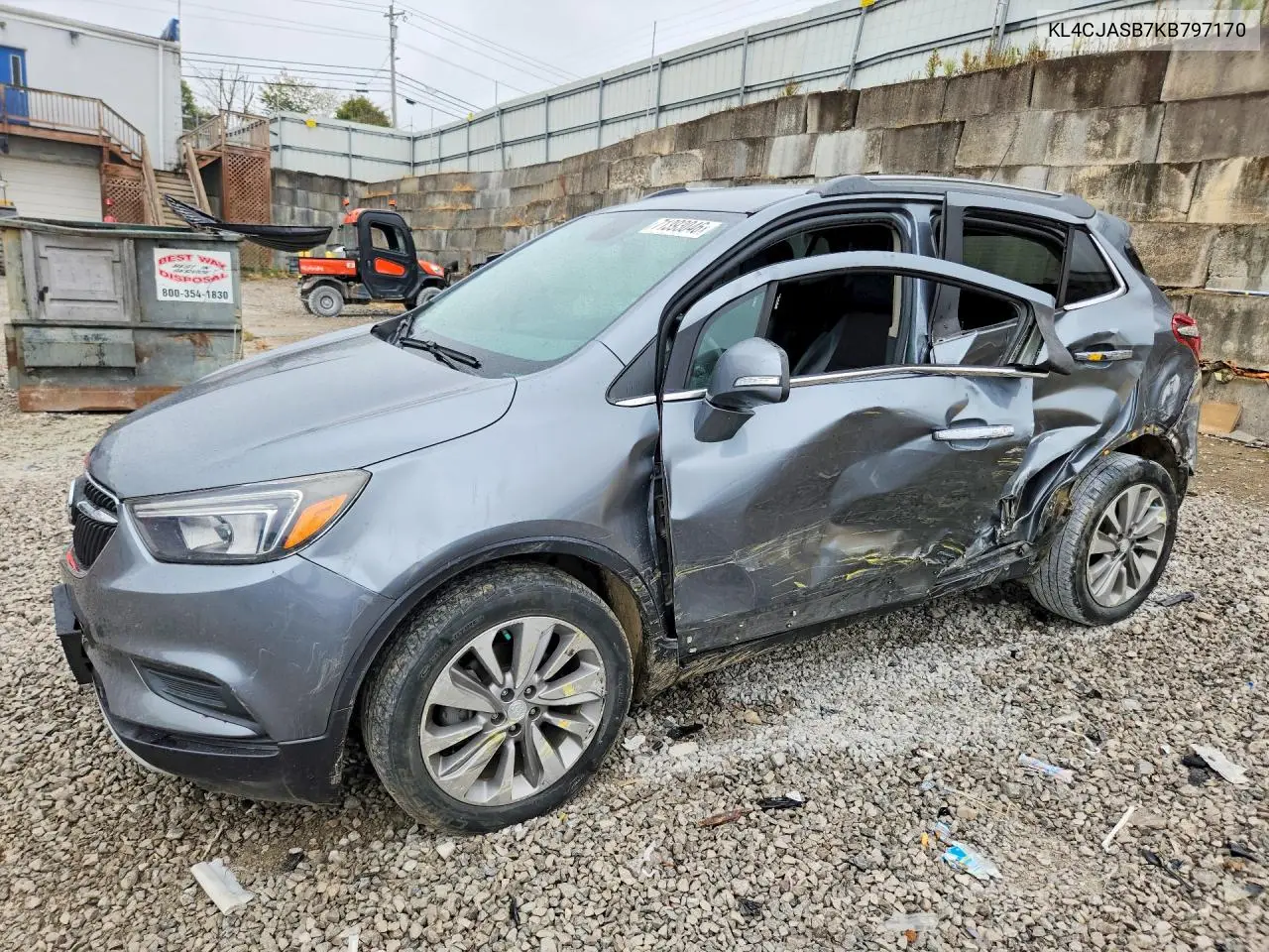 BUICK ENCORE 2019, VIN KL4CJASB7KB797170