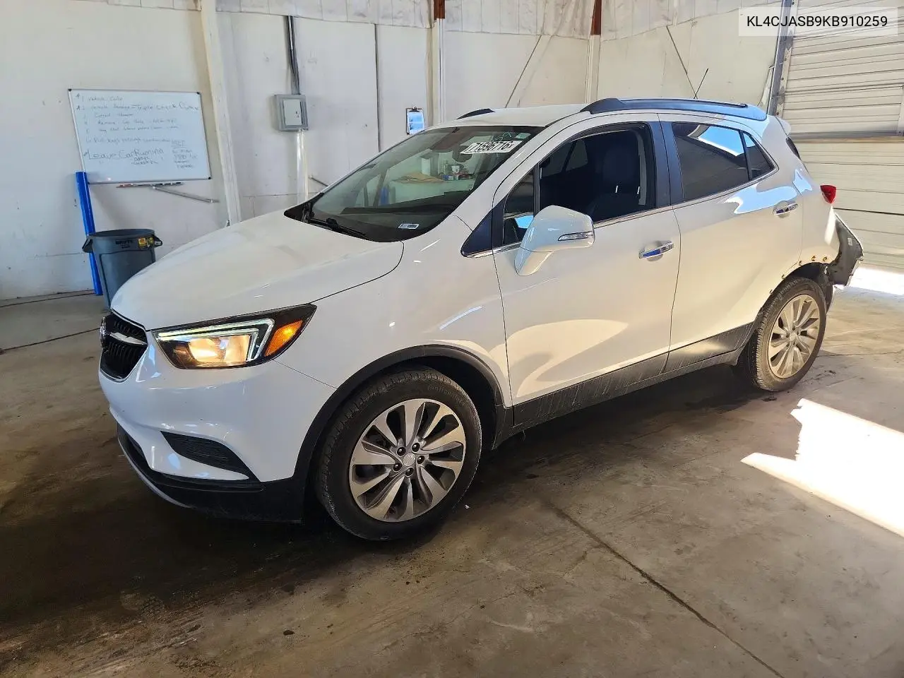 BUICK ENCORE 2019, VIN KL4CJASB9KB910259