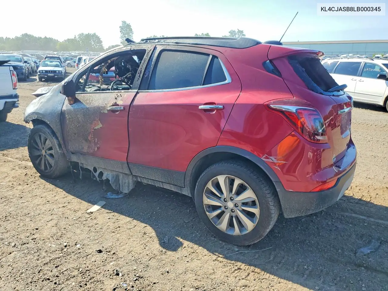 2020 BUICK ENCORE VIN KL4CJASB8LB000345 — фото 2