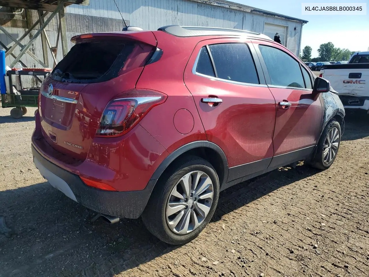 2020 BUICK ENCORE VIN KL4CJASB8LB000345 — фото 3