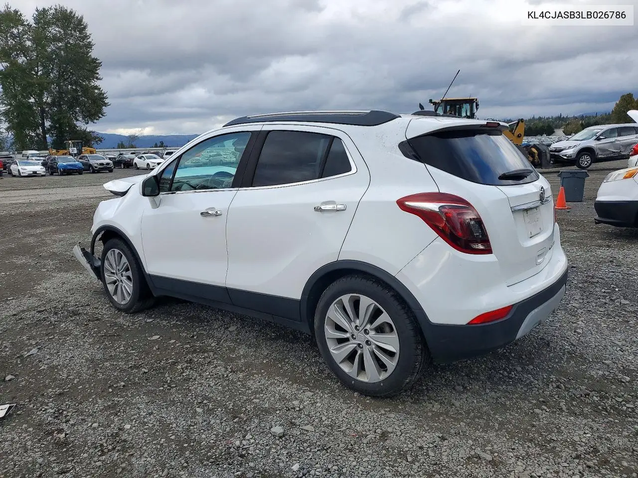 2020 BUICK ENCORE VIN KL4CJASB3LB026786 — фото 2