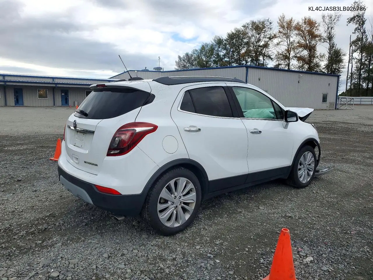 2020 BUICK ENCORE VIN KL4CJASB3LB026786 — фото 3