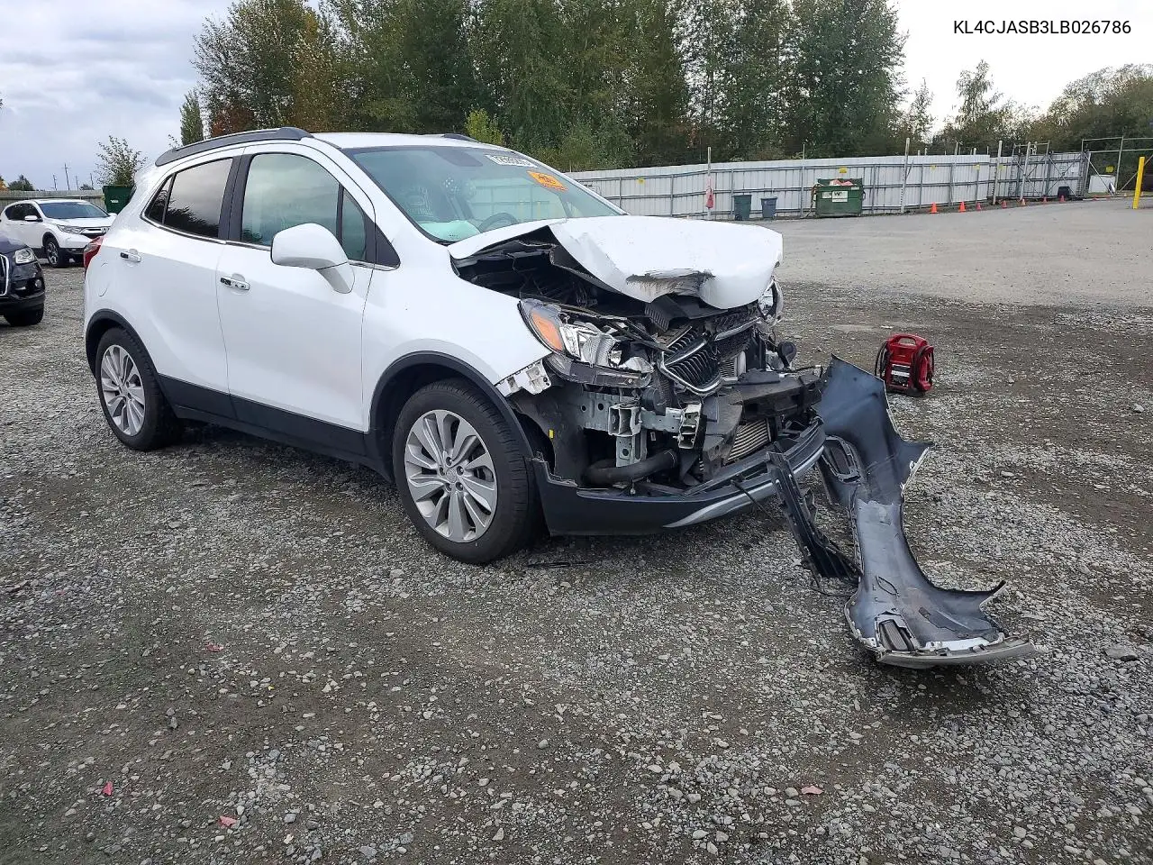 2020 BUICK ENCORE VIN KL4CJASB3LB026786 — фото 4