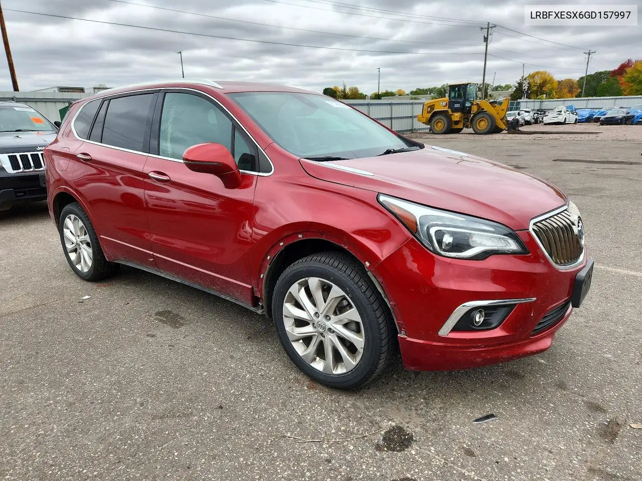 2016 BUICK ENVISION VIN LRBFXESX6GD157997 — фото 4