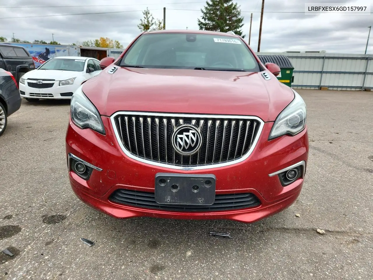 2016 BUICK ENVISION VIN LRBFXESX6GD157997 — фото 5