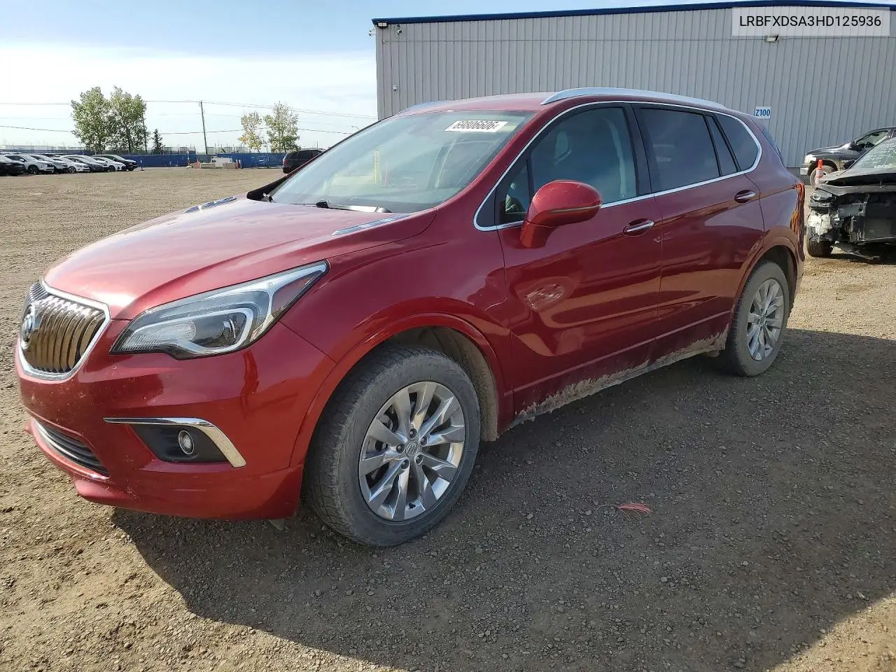 BUICK ENVISION 2017, VIN LRBFXDSA3HD125936