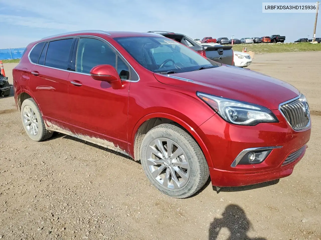 2017 BUICK ENVISION VIN LRBFXDSA3HD125936 — фото 4