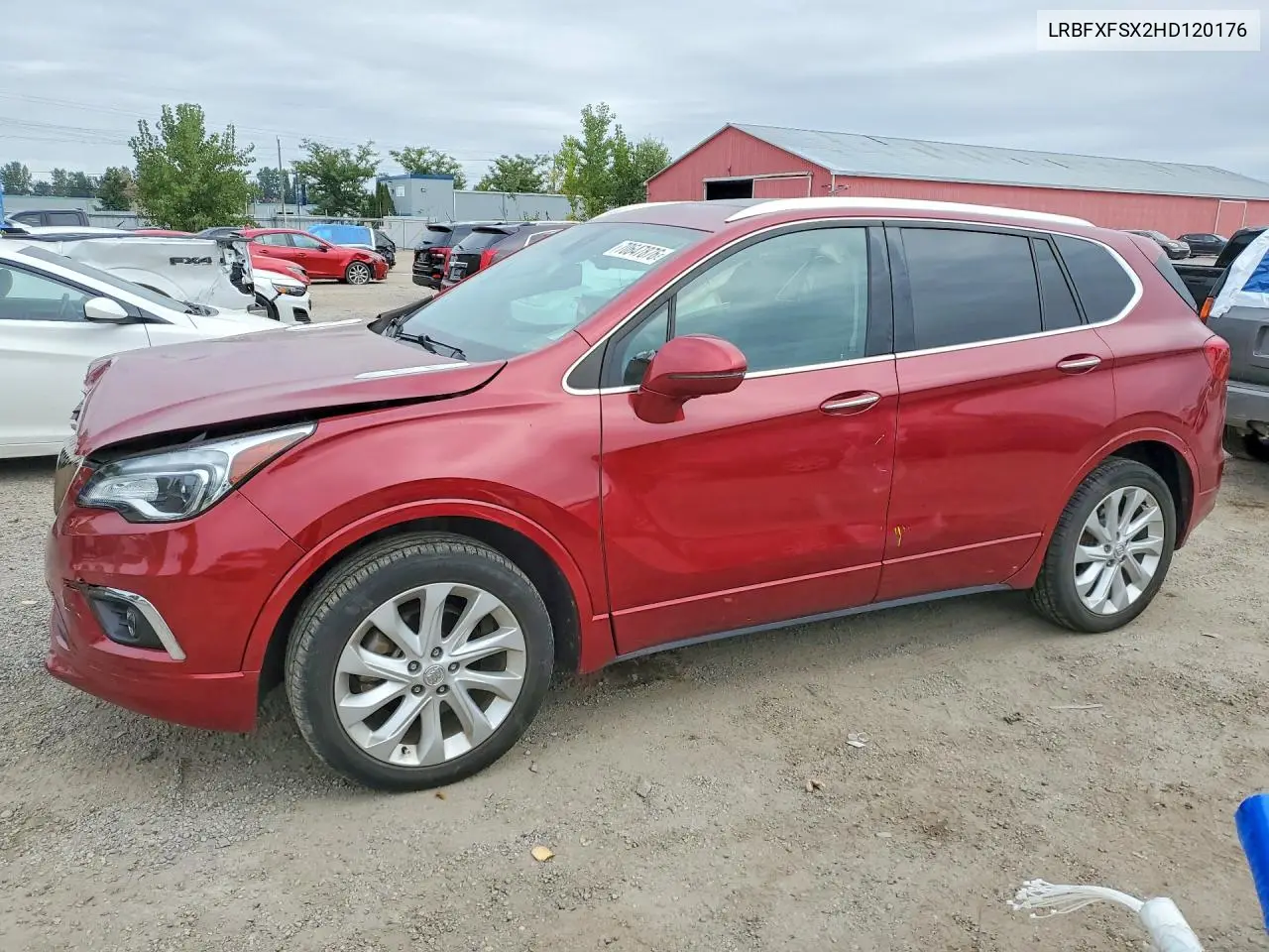 BUICK ENVISION 2017, VIN LRBFXFSX2HD120176