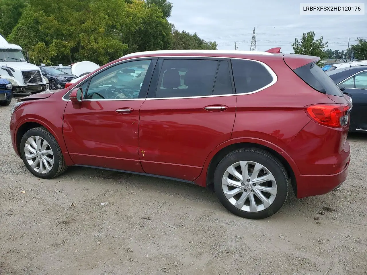 2017 BUICK ENVISION VIN LRBFXFSX2HD120176 — фото 2