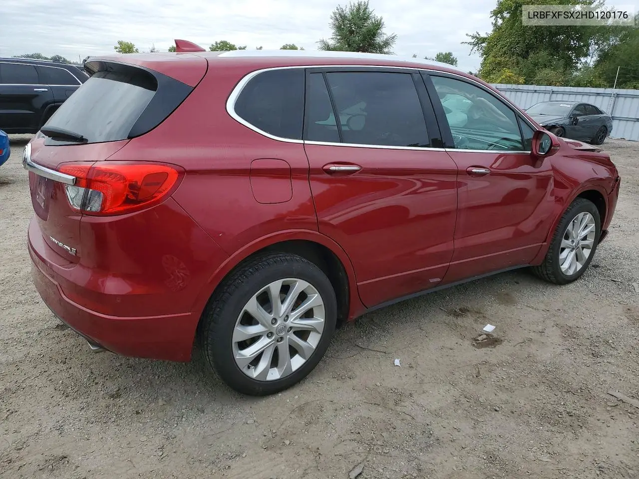 2017 BUICK ENVISION VIN LRBFXFSX2HD120176 — фото 3
