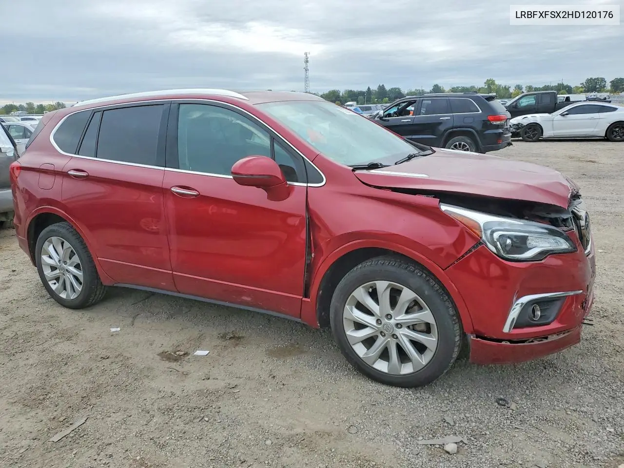 2017 BUICK ENVISION VIN LRBFXFSX2HD120176 — фото 4
