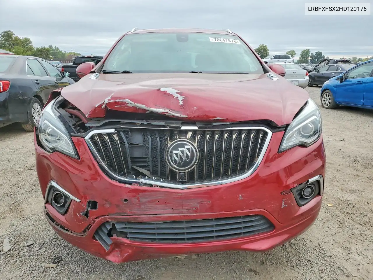 2017 BUICK ENVISION VIN LRBFXFSX2HD120176 — фото 5