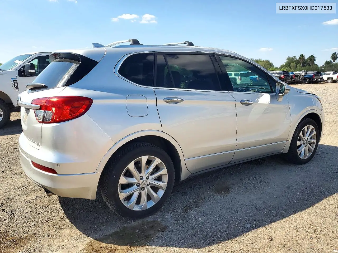 2017 BUICK ENVISION VIN LRBFXFSX0HD017533 — фото 3