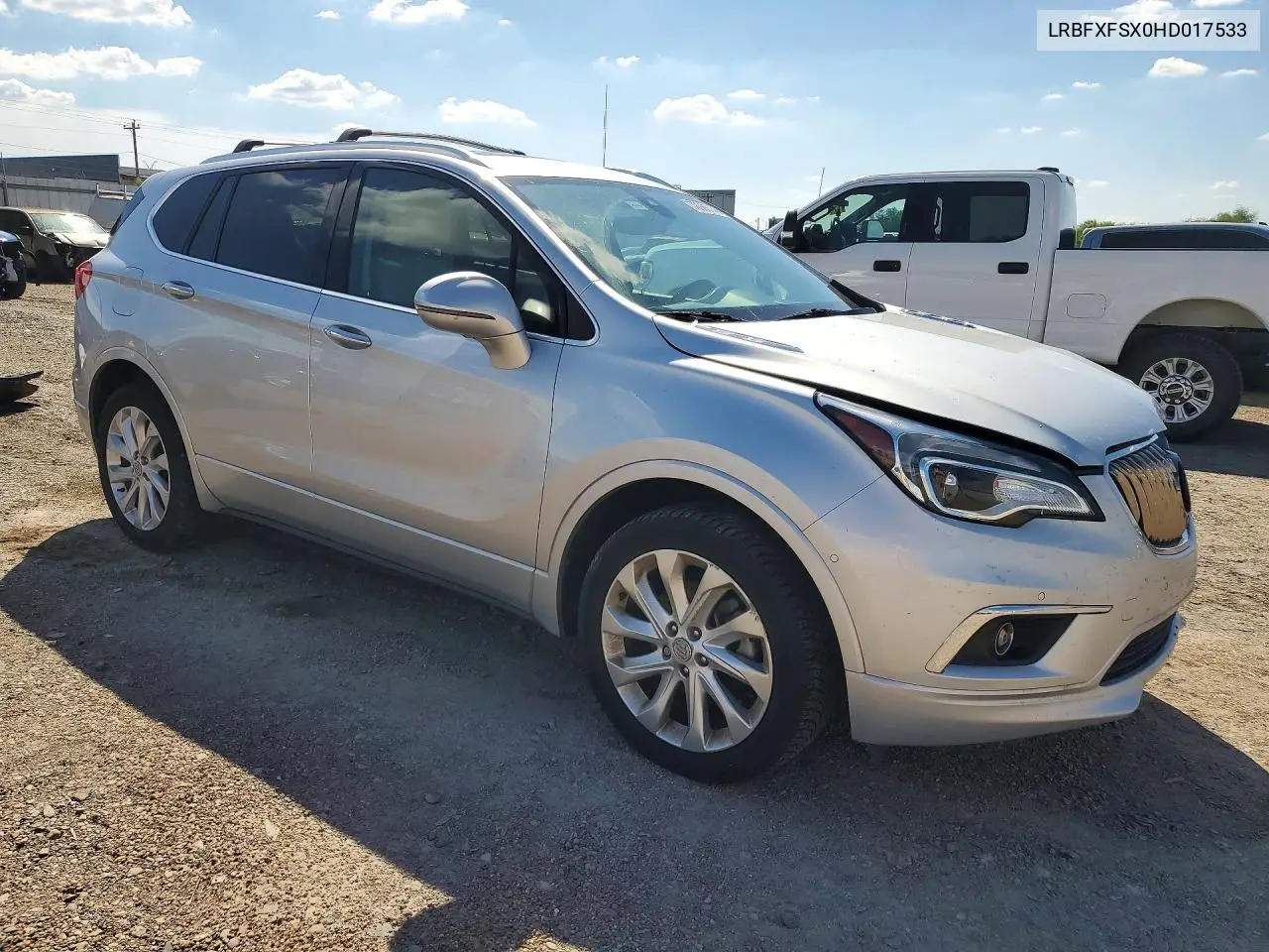 2017 BUICK ENVISION VIN LRBFXFSX0HD017533 — фото 4
