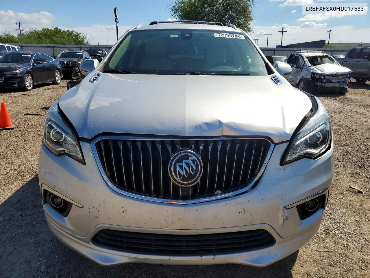2017 BUICK ENVISION VIN LRBFXFSX0HD017533 — фото 5
