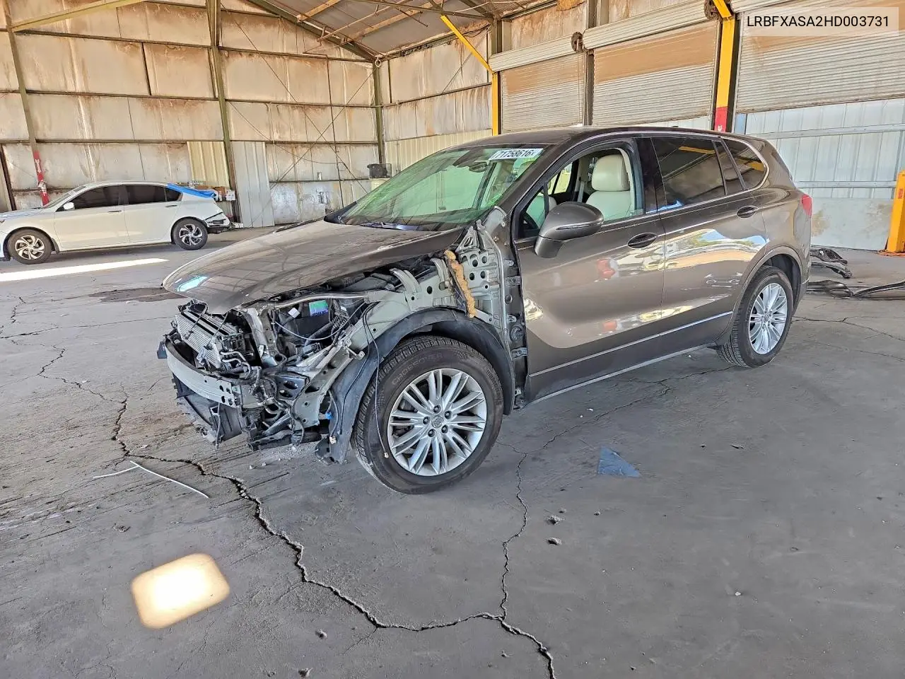 BUICK ENVISION 2017, VIN LRBFXASA2HD003731