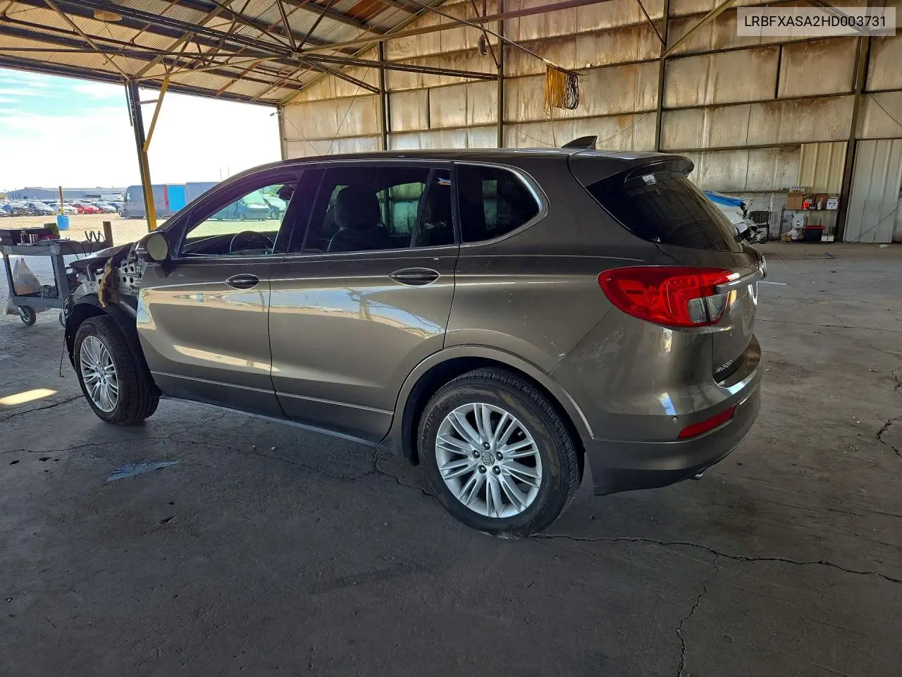 2017 BUICK ENVISION VIN LRBFXASA2HD003731 — фото 2