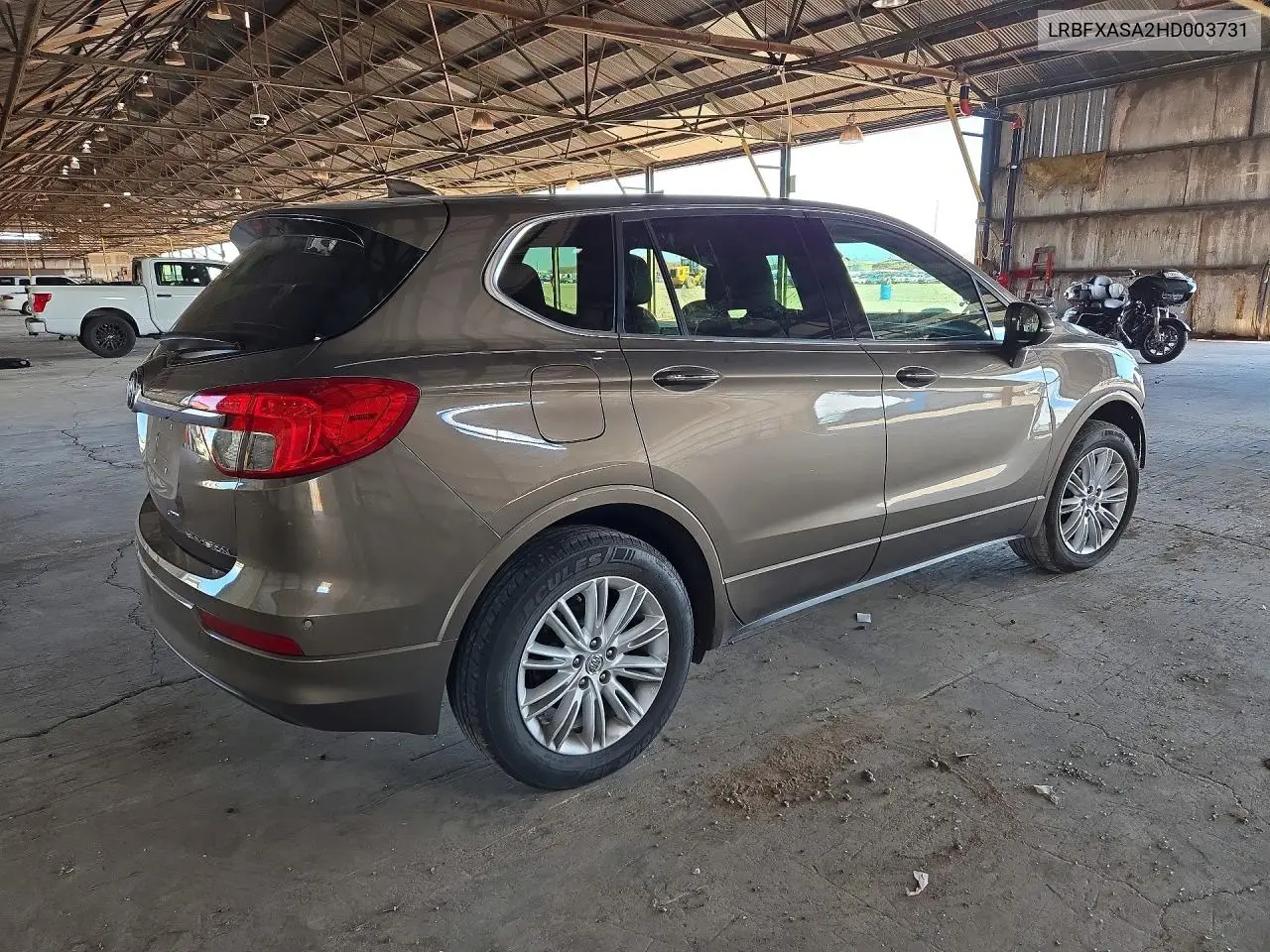 2017 BUICK ENVISION VIN LRBFXASA2HD003731 — фото 3