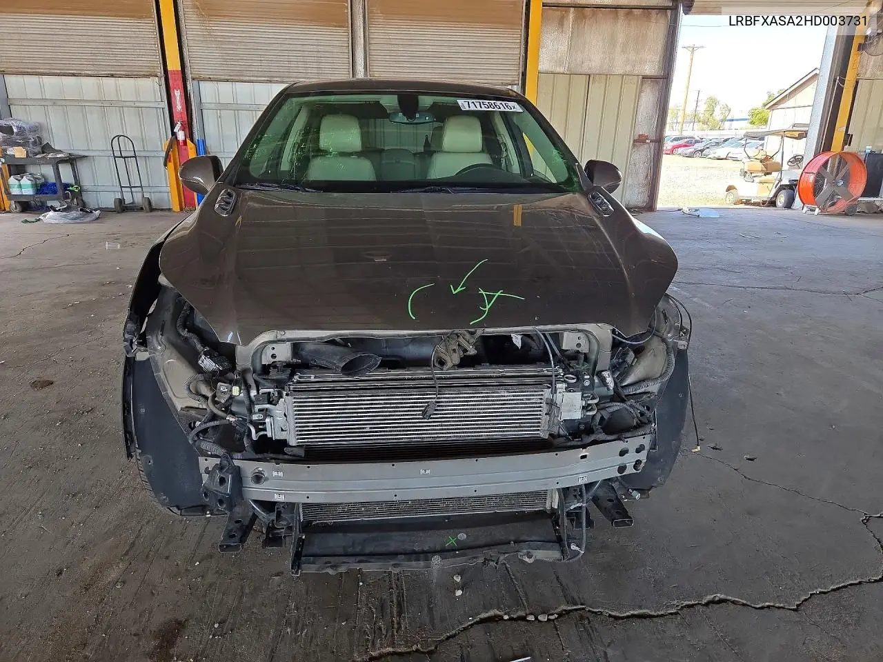 2017 BUICK ENVISION VIN LRBFXASA2HD003731 — фото 5