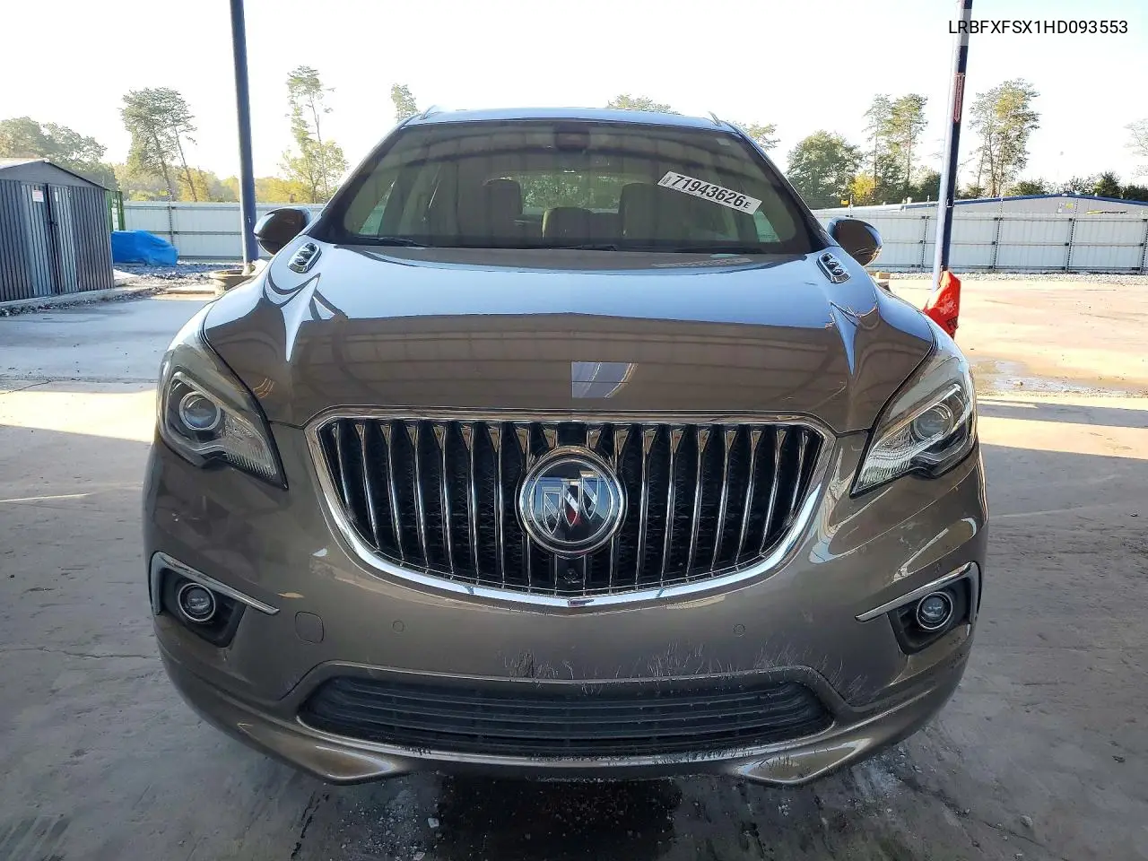 2017 BUICK ENVISION VIN LRBFXFSX1HD093553 — фото 5
