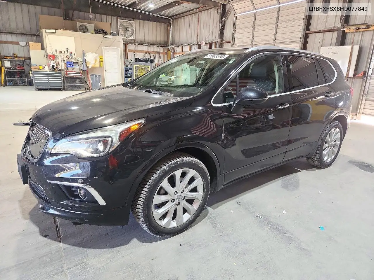 BUICK ENVISION 2017, VIN LRBFXFSX8HD077849