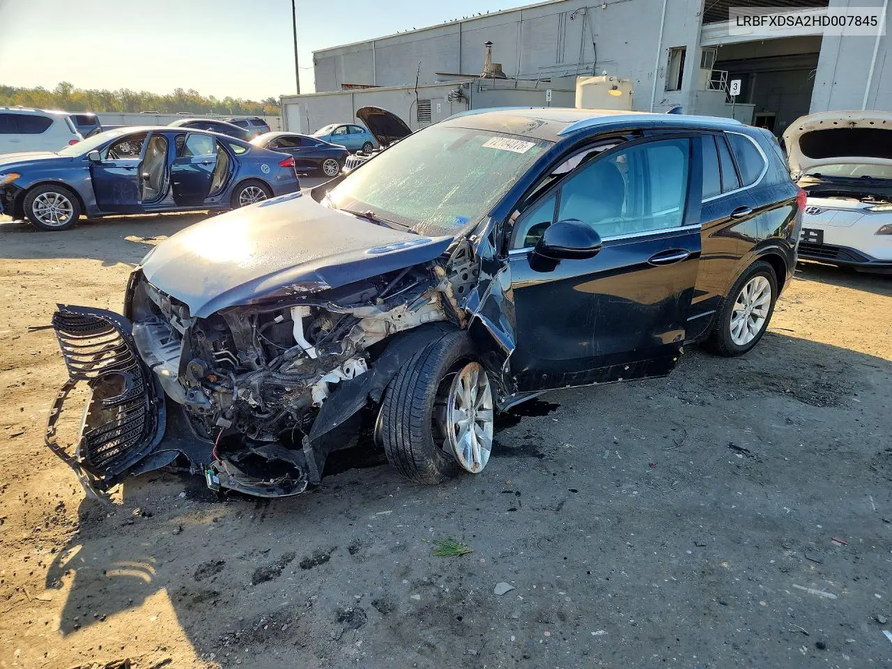 BUICK ENVISION 2017, VIN LRBFXDSA2HD007845