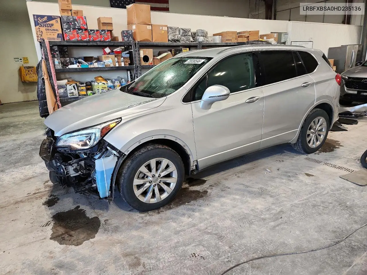 BUICK ENVISION 2017, VIN LRBFXBSA0HD235136