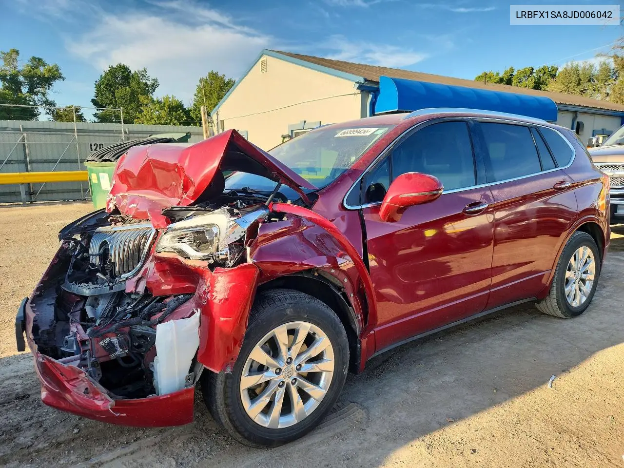 BUICK ENVISION 2018, VIN LRBFX1SA8JD006042