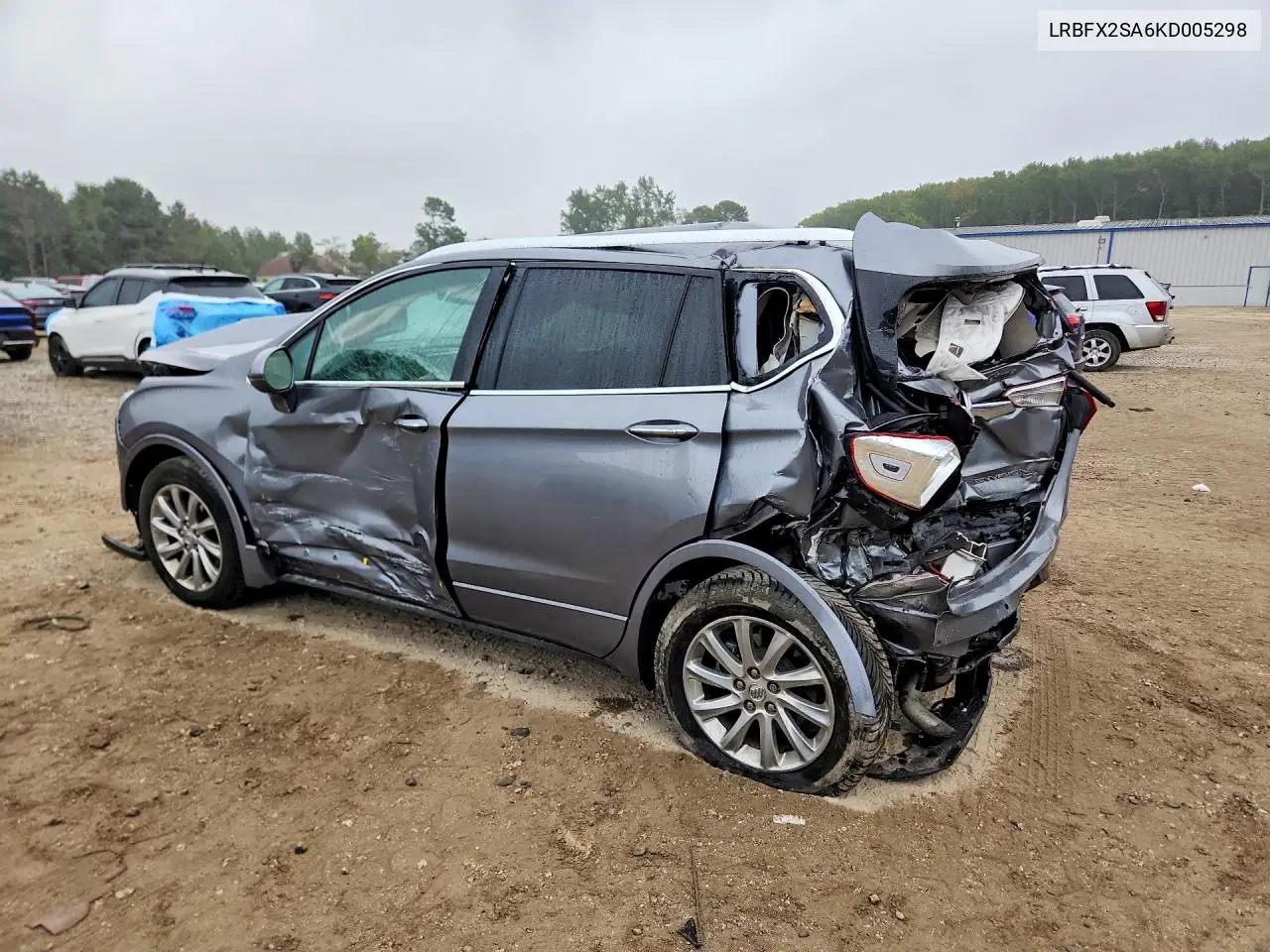 2019 BUICK ENVISION VIN LRBFX2SA6KD005298 — фото 2