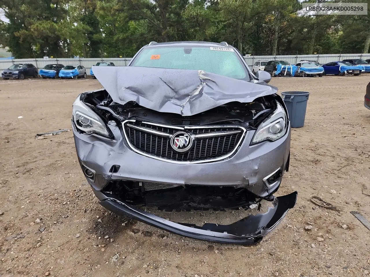 2019 BUICK ENVISION VIN LRBFX2SA6KD005298 — фото 5